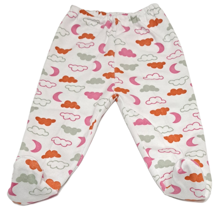 Pantaloni - Pantaloni Bebelusi cu Botoșei, Fabricați în România, Bumbac