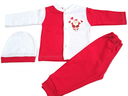 Marime 3 - 6 luni - Costumas 3 piese Fabricat in Romania