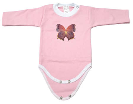 Marime 0 - 3 luni - Body maneca lunga Fabricat in Romania