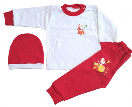 Marime 6 - 9 luni - Costumas 3 piese Fabricat in Romania