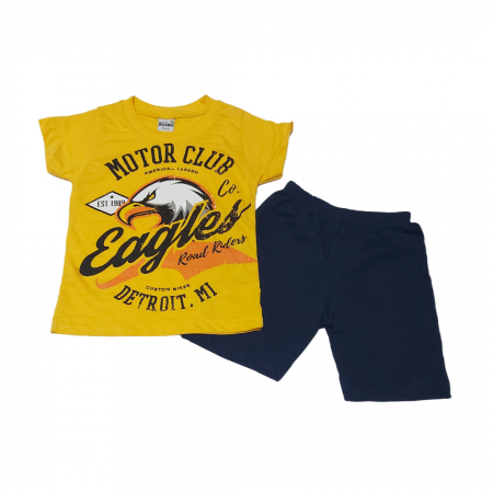 Hainute 3 - 4 ani - Set tricou si pantaloni Bumbac