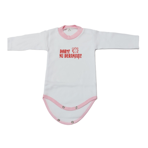 Body - Body copilasi model maneca lunga Bumbac 100% - Fabricat în România