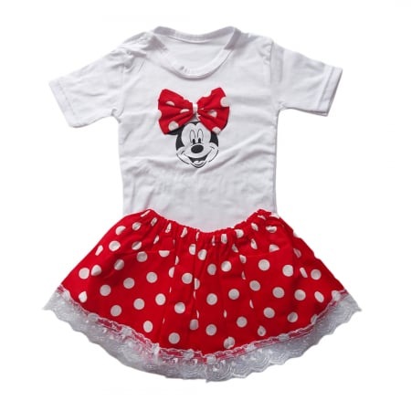 Rochite / Funtite - Set Body si Fustita Bumbac Fabricat in Romania