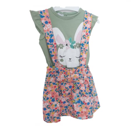 Rochite / Funtite - Set sarafan fustita si tricou Fabricat in Turcia