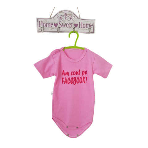 Body-uri - Body bebelusi si copilasi model maneca scurta Bumbac 100% - Fabricat în România