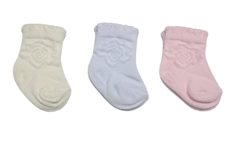 Sosete - Set 3 perechi sosete pentru bebelusi