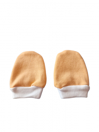 Caciuli / Sosete / Manusi si Botosei - Mănuși nou-născut din bumbac moale, Fabricate în România