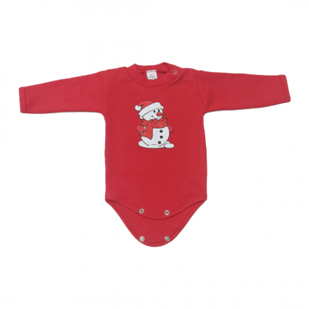 Marime 9 - 12 luni - Body maneca lunga Fabricat in Romania