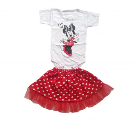 Costumase - Set Body si Fustita Bumbac Fabricat in Romania