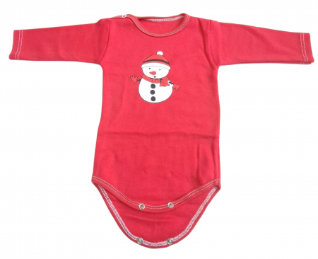 Marime 6 - 9 luni - Body maneca lunga Fabricat in Romania