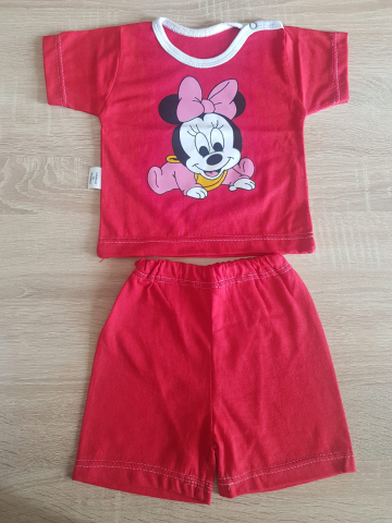 Costumase / Seturi - Tricou si pantaloni scurti, set 2 piese , Fabricat in Romania, Bumbac - Bubu Kids