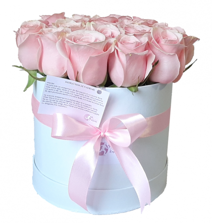 Cutie de trandafiri roz [2]