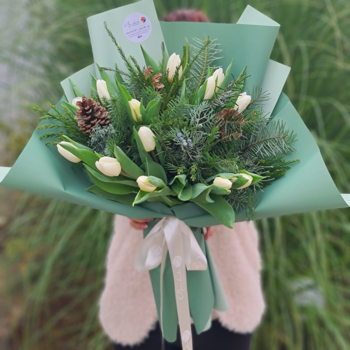 Buchet de iarnă cu  lalele [2]