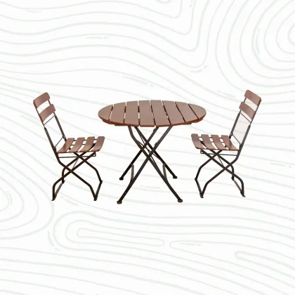 Tömörfa kerti bútorok