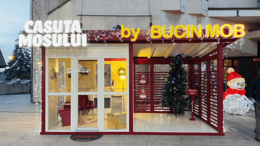 Magia Crăciunului te așteaptă la Căsuța lui Moș Crăciun din Târgu Mureș