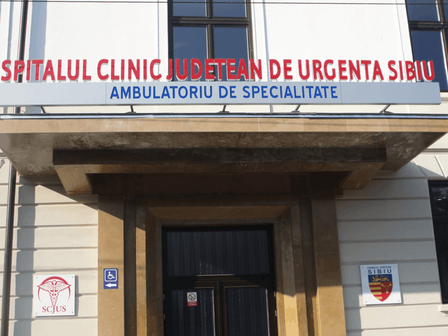 Ferestre și uși interioare din lemn pentru Spitalul Clinic Județean de Urgență Sibiu