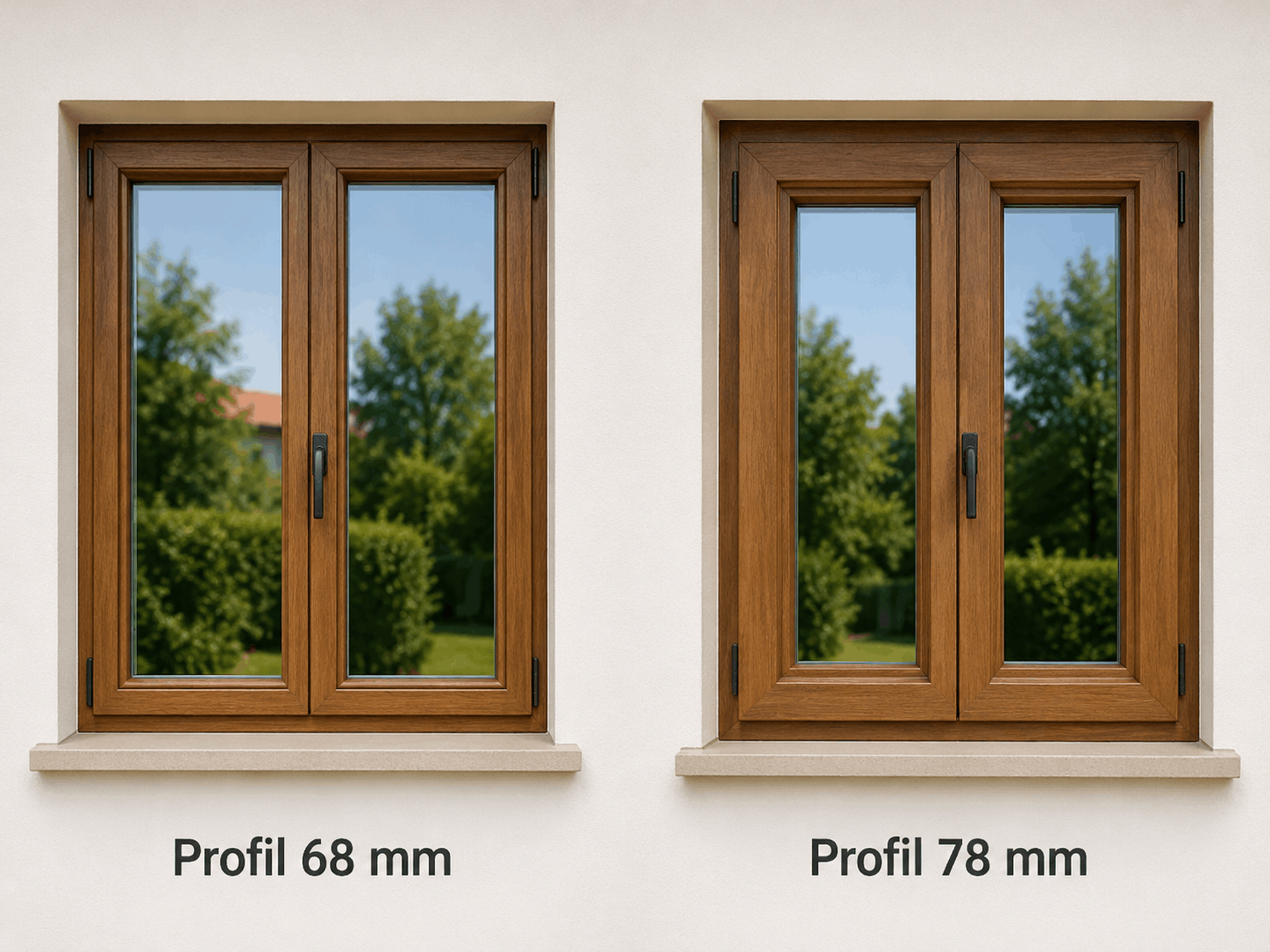 Cum alegi profilul potrivit pentru ferestre din lemn stratificat: 68 mm vs 78 mm