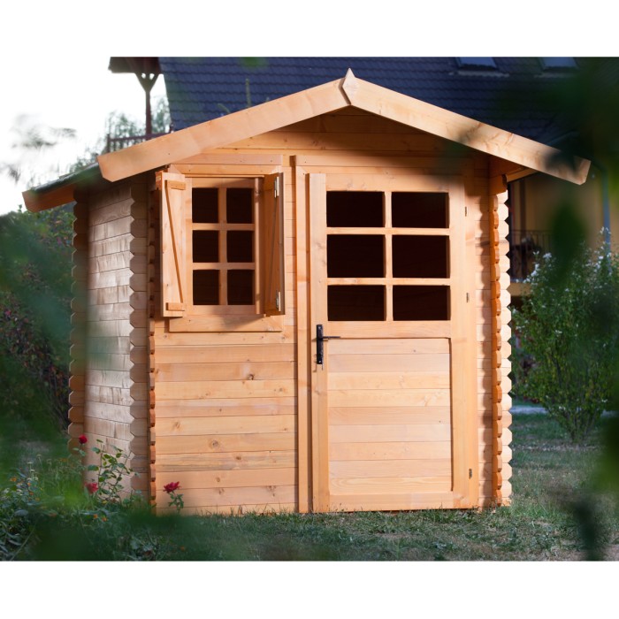 DANIELA - wooden garden house made of solid resinous wood [4]