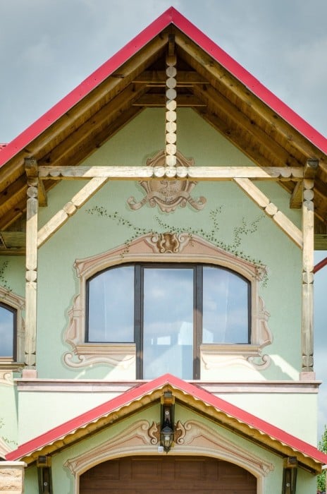 Windows with atypical shapes made of triple-layered [2]