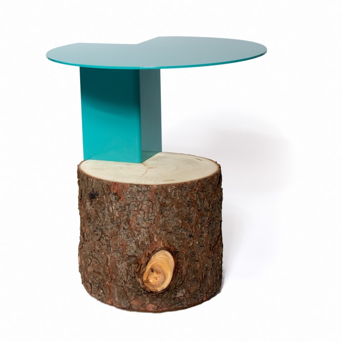 Kaffeetisch PACKMANN aus massivem Nadelholz, Masse 50x60 cm [6]