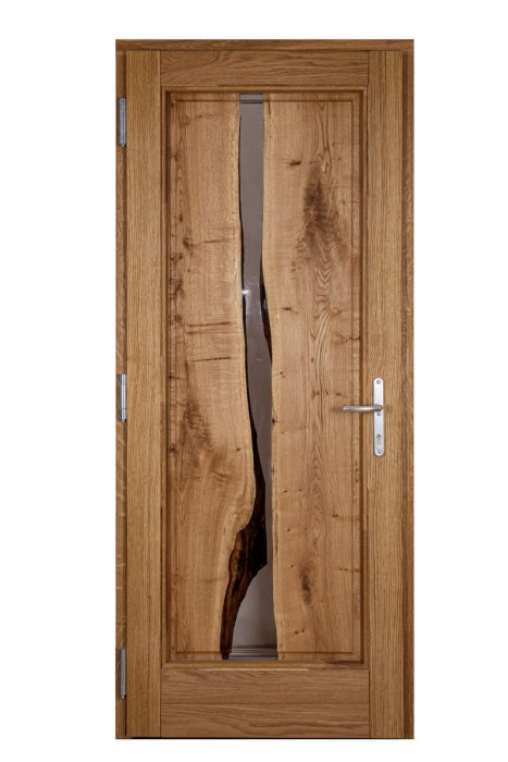 Exterior door made of triple-layered wood with epoxy resin model 37 Bucin Mob [2]