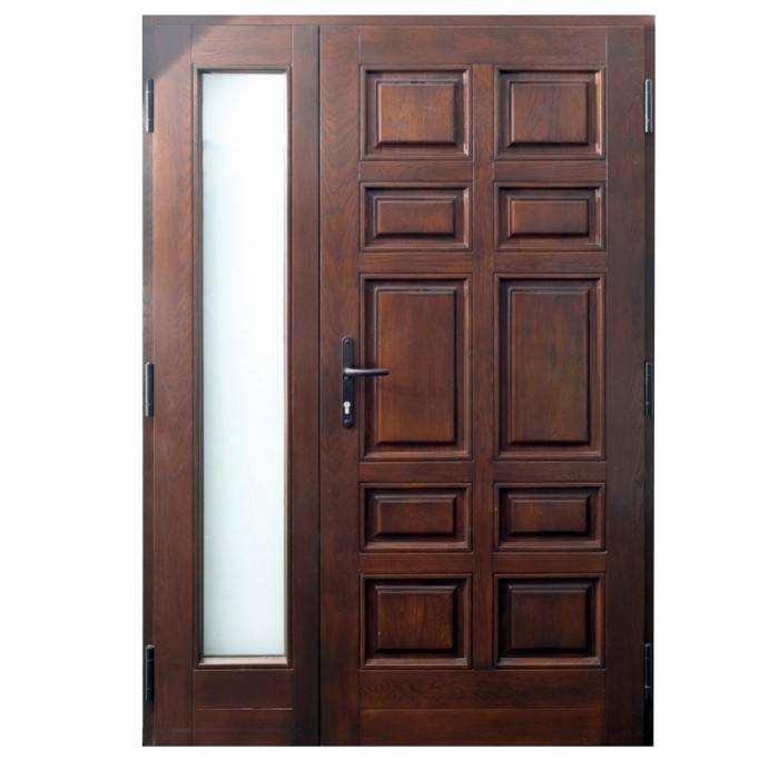 Exterior door made of triple-layered wood model 16 Bucin Mob [2]