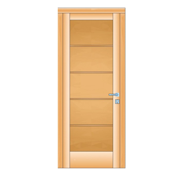 Solid wood interior door model 2 Bucin Mob [3]
