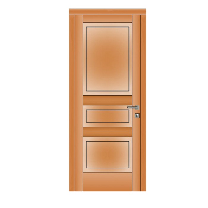 Solid wood interior door model 3 Bucin Mob [2]