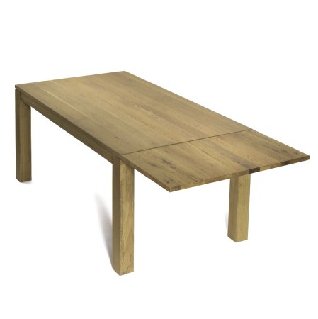 Mese living - Extensie Oak Family – Stejar Masiv 50x90 cm, Finisaj Natur - BucinMob