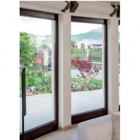 Ferestre din lemn stratificat - Ferestre Fixe din Lemn Molid – Triplustratificat 1000x1000 - BucinMob