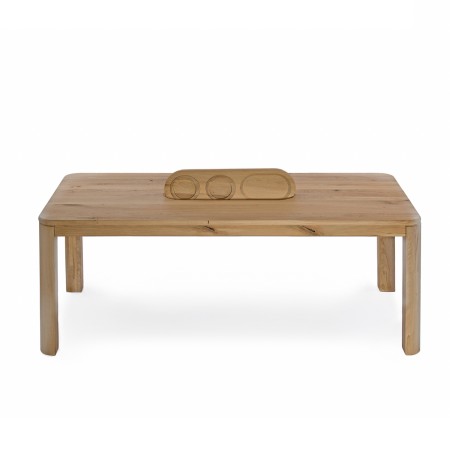 Mese living - Masă Flip Stejar 190x90 cm – Design Natur pentru Living - BucinMob