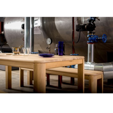 Flip Oak Table 190×90 cm – Natural Design for Living Room | BucinMob [5]