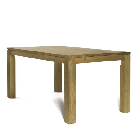 Mese living - Oak Family Masă Stejar Masiv 160x90 – Culoare Natur - BucinMob