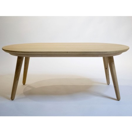 Anglia C3 Oval Coffee Table – Solid Oak 105×61 cm Natural | BucinMob [2]