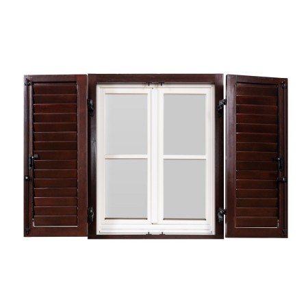 Obloane Lemn cu Lamele Mobile – Protecție și Ventilație Naturală - BucinMob [2]