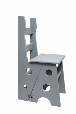 Solid wood furniture - Leddy Step Chair – Multifunctional for Living Room | BucinMob
