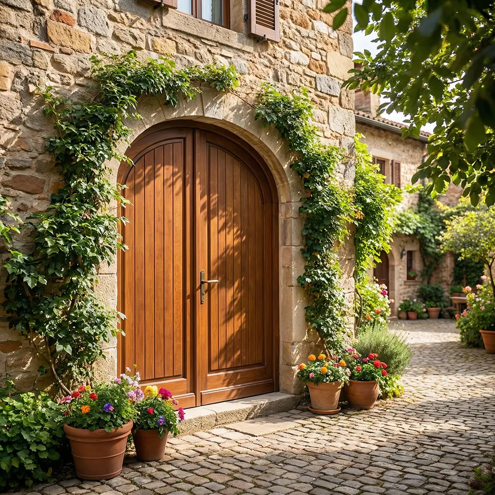 Ușă Exterior Molid 1500x2000 – Model 20 Triplustratificat - BucinMob [1]