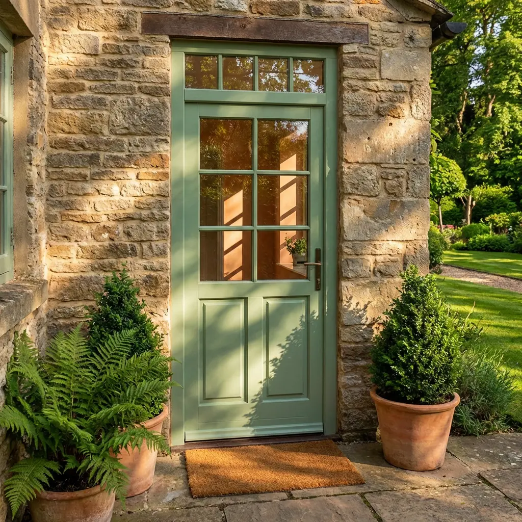 Ușă Exterior Molid 1000x2500 – Model 7 Triplustratificat Înalt - BucinMob [1]