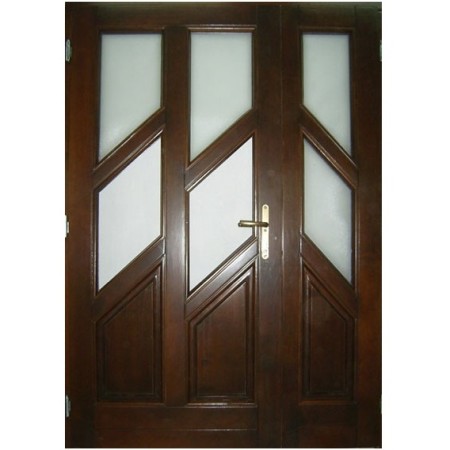 Usa de exterior din lemn triplustratificat model 10 Bucin Mob [2]