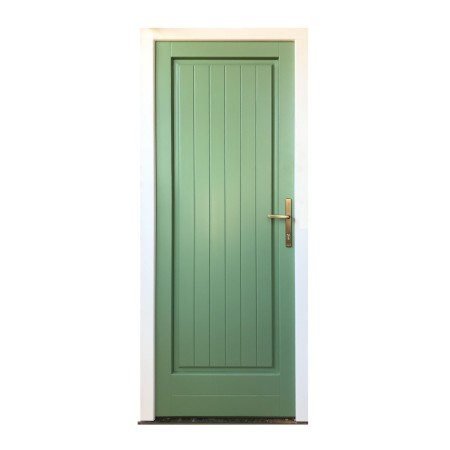 Cele mai vandute - Ușă Exterior Molid Triplustratificat – Model 34 cu Aspect Natural - BucinMob