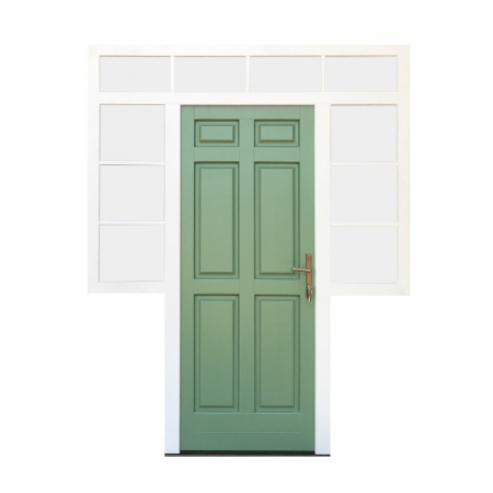 Cele mai vandute - Ușă Exterior Molid Triplustratificat – Model 38 1800x2400 Elegant - BucinMob