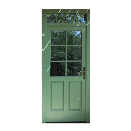 Cele mai vandute - Ușă Exterior Molid 1000x2500 – Model 7 Triplustratificat Înalt - BucinMob