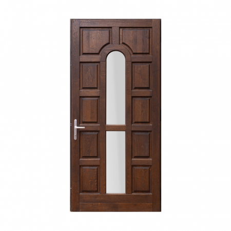 Ușă Exterior Stejar Triplustratificat – Model 35 Grandios 2000x2000 - BucinMob [1]