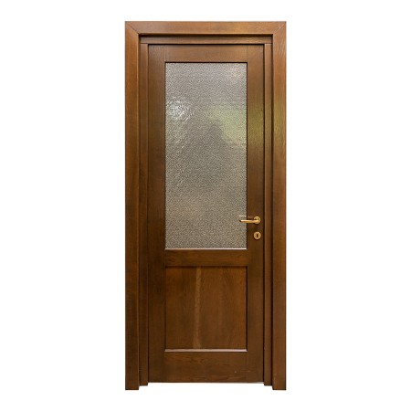 Usi de interior din lemn - Ușă Interior Molid 1000x2000 – Model 4 cu Finisaj Simplu - BucinMob