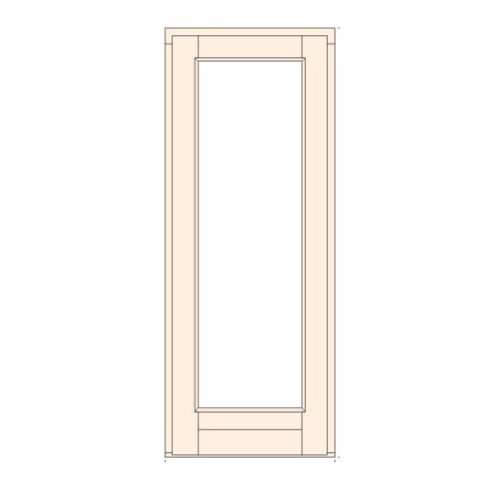 Ușă Interior Molid – Model 5 Lemn Stratificat 1000x2000 - BucinMob [3]
