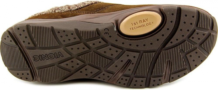 Saboti dama din piele naturala Action Arbor Dark Brown [4]