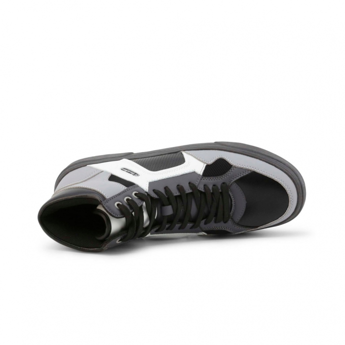 Pantofi sport barbati high top, NICK_BLACK-GREY [3]