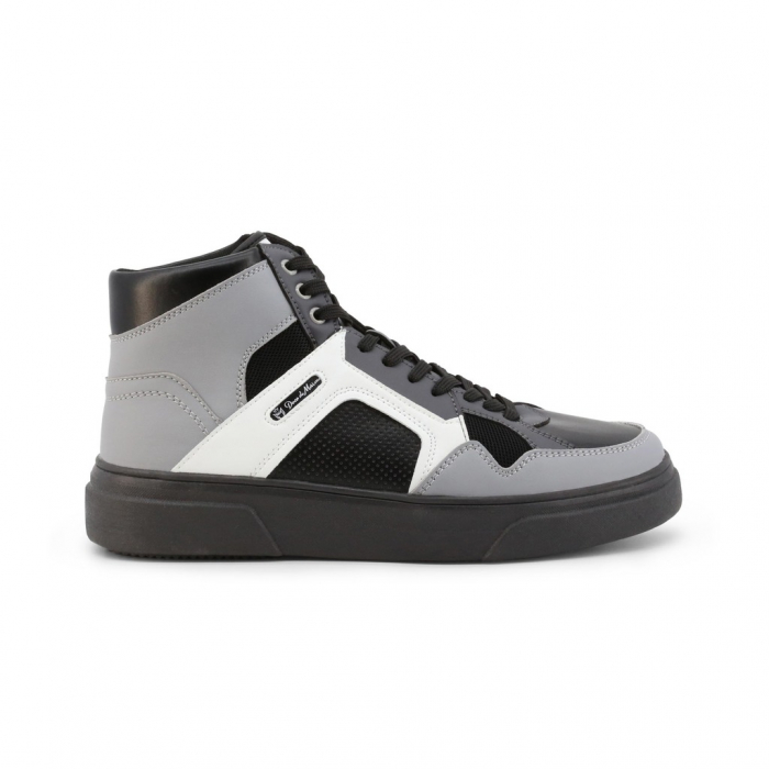 Pantofi sport barbati high top, NICK_BLACK-GREY [1]