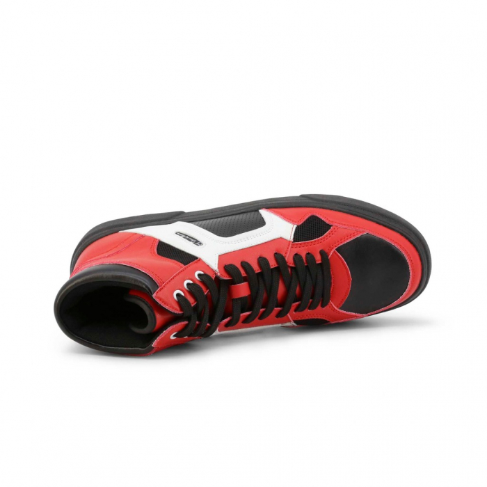 Pantofi sport barbati high top, NICK_BLACK-RED [3]