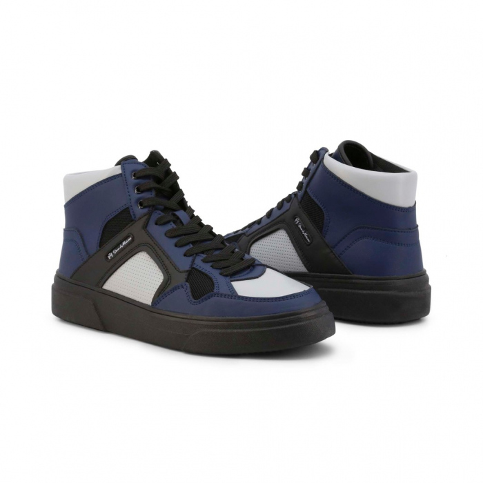 Pantofi sport barbati high top, NICK_GREY-NAVY [2]